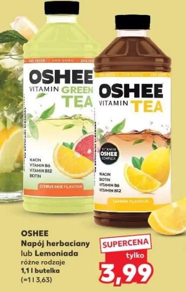 Napój herbaciany lub Lemoniada różne rodzaje