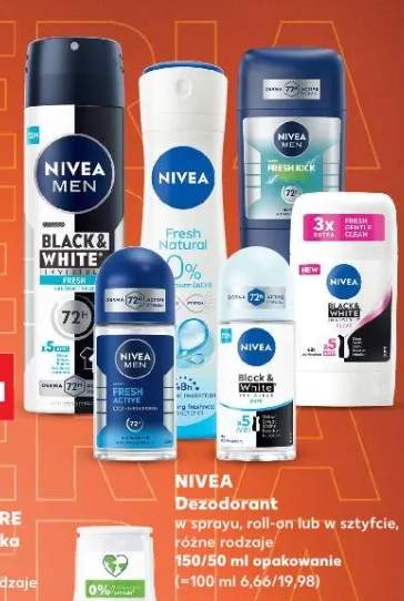 Dezodorant w spreyu, roll-on lub w sztyfcie