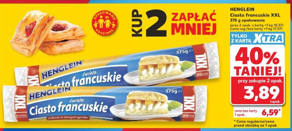 Ciasto francuskie XXL