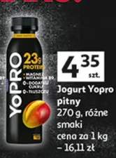 Jogurt Yopro pitny, różne smaki