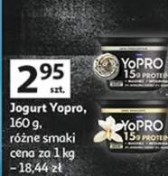 Jogurt Yopro, różne smaki