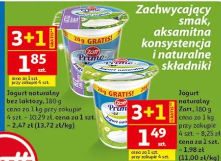 Jogurt naturalny Zott