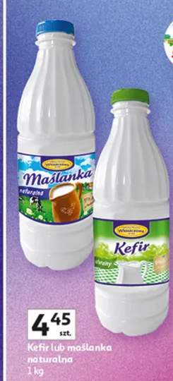 Kefir lub maślanka naturalna