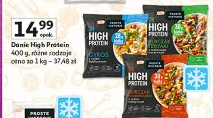 Danie High Protein wybrane rodzaje