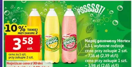 Napój gazowany Hortex