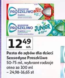 Pasta do zębów dla dzieci Proszklíwo