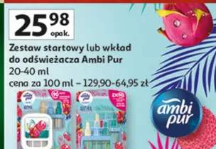 Zestaw startowy lub wkład do odświeżacza