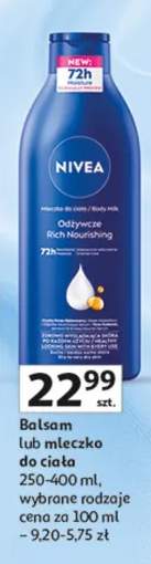 Balsam lub mleczko do ciała