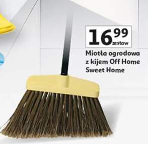Miotła ogrodowa z kijem Off