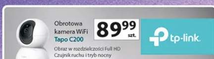 Obrotowa kamera WiFi Tapo C200