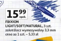 Light/soft/natural, 3 szt. zakreślacz wymazywalny 3.3 mm