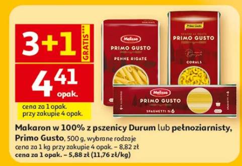 Makaron w 100% z pszenicy Durum