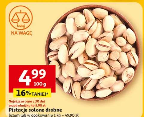 Pistacje solone drobne