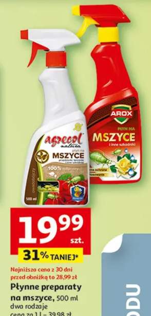 Płynne preparaty na mszyce