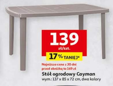 Stół ogrodowy Cayman