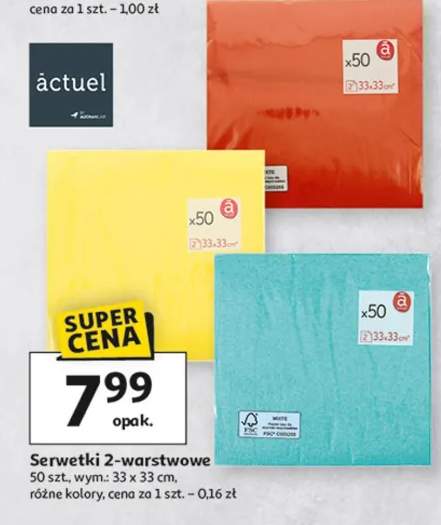 Serwetki 2-warstwowe