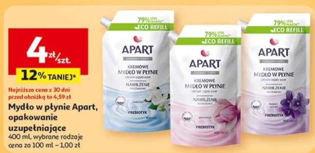 Mydło w płynie Apart, opakowanie uzupełniające