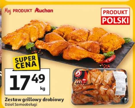 Zestaw grillowy drobiowy Dział Samoobsługi