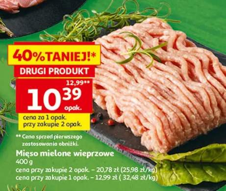 Mięso mielone wieprzowe