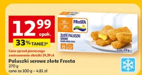 Paluszki serowe złote