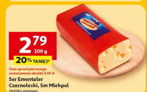 Ser Ementaler Czarnoleski, Sm Mlekpol stoisko wagowe