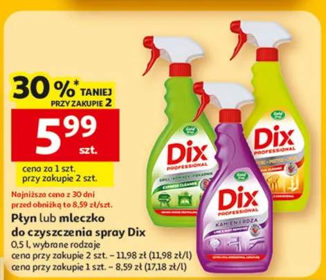 Płyn lub mleczko do czyszczenia spray