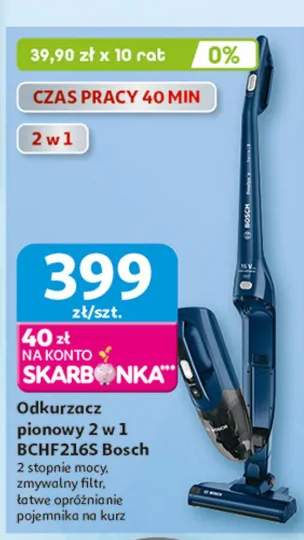 Odkurzacz pionowy 2 w 1 BCHF216S