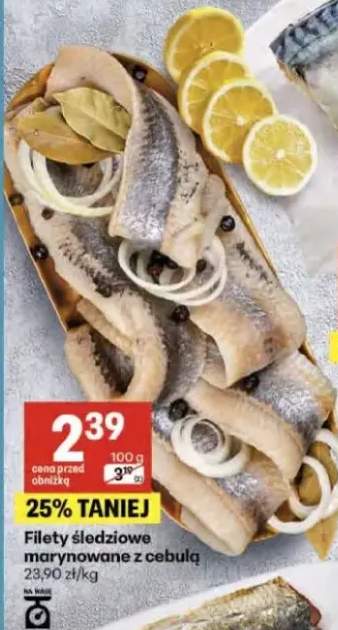 Filety śledziowe marynowane z cebulą