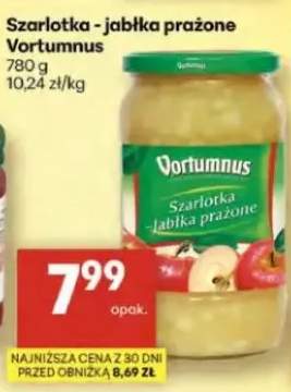 Szarlotka - jabłka prażone