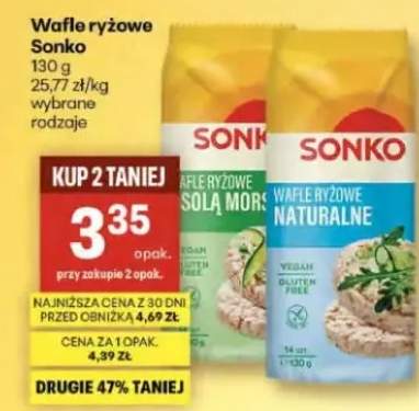 Wafle ryżowe naturalne