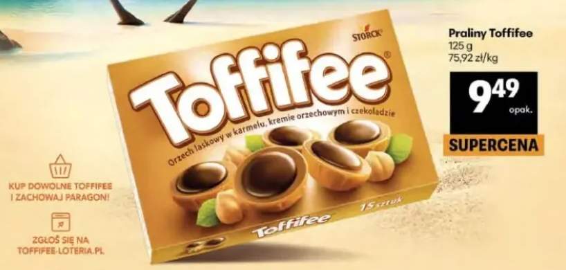 Praliny Toffifee