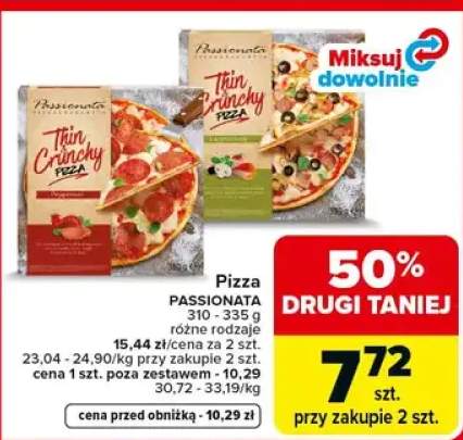 Pizza passionata 310-335g różne rodzaje