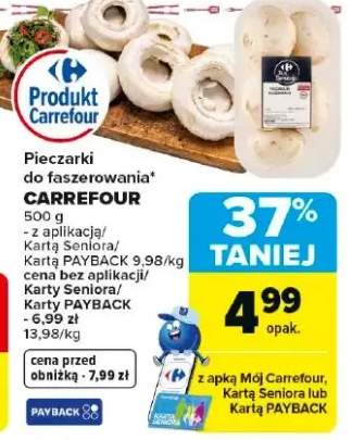 Pieczarki do faszerowania