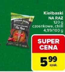 Kiełbaski na raz czosnkowe