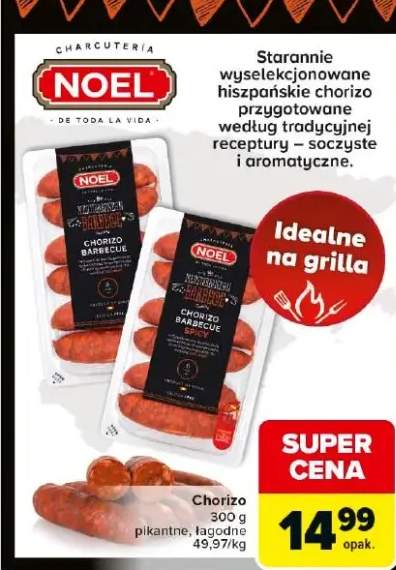 Chorizo pikantne, łagodne