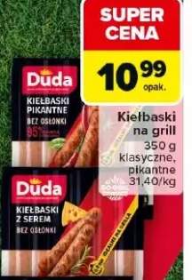 Kiełbaski pikantne bez osłonek