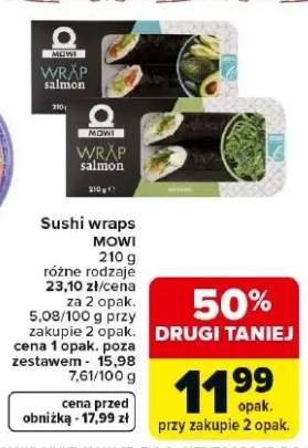 Sushi wraps