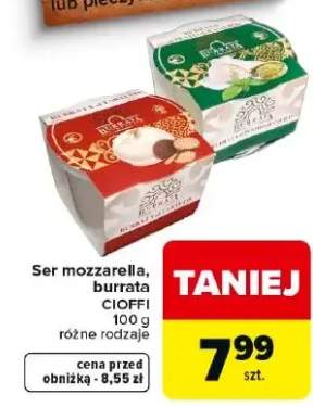Ser mozzarella różne rodzaje