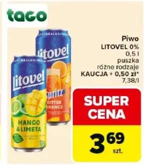 Piwo bezalkoholowe 0% puszka różne rodzaje