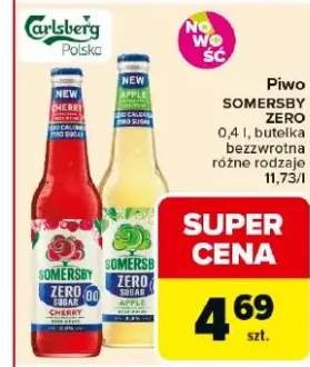 Piwo Somersby Zero