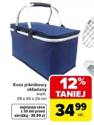 Kosz piknikowy składany