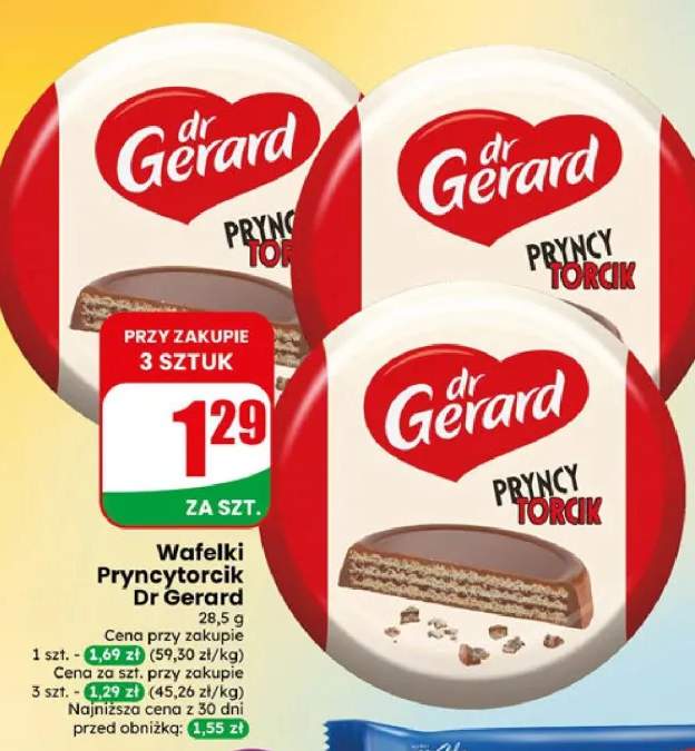 Wafelki Pryncypałki Dr Gerard