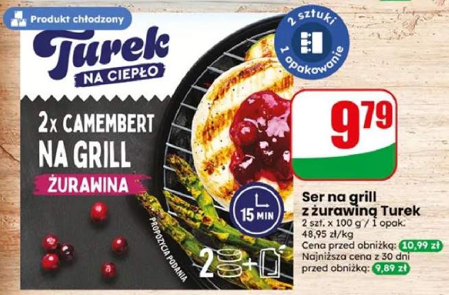 Ser na grill z żurawiną Turek