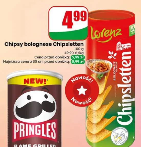 Chipsy bolognese Chipsletten 100g