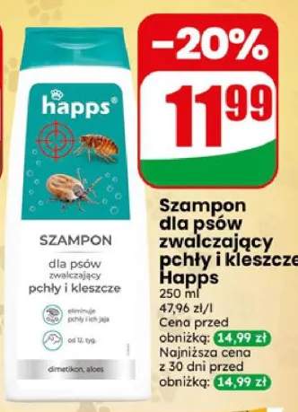 Szampon dla psów zwalczający pchły i kleszcze 250ml