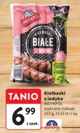 Kiełbaski z indyka Indykpol