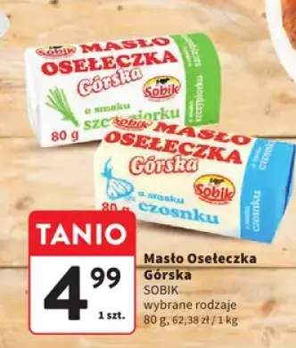 Masło osełeczka górska Sobik