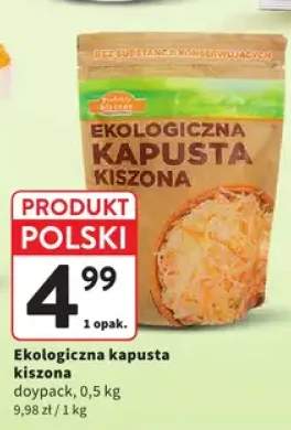 Ekologiczna kapusta kiszona