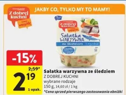 Sałatka warzywna ze śledziem wybrane rodzaje