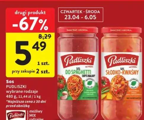 Sos do spaghetti Pudliszki